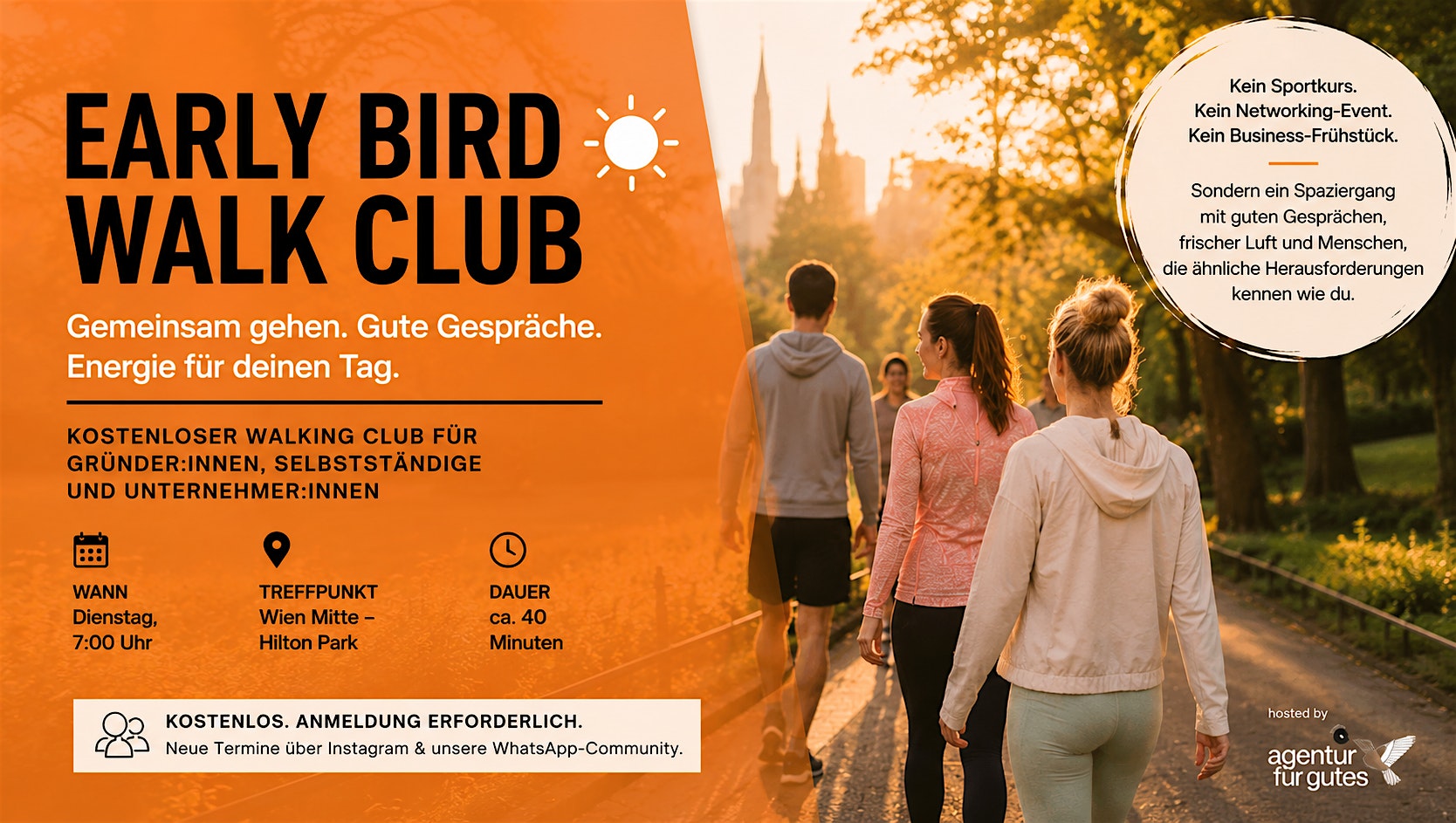 Early Bird Walk Club ☀️