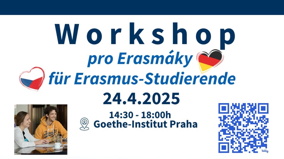 Workshop pro Erasmáky / Workshop für Erasmus Studierende