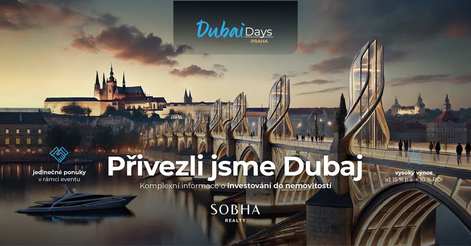 DubaiDays Praha Sobha Realty 2025