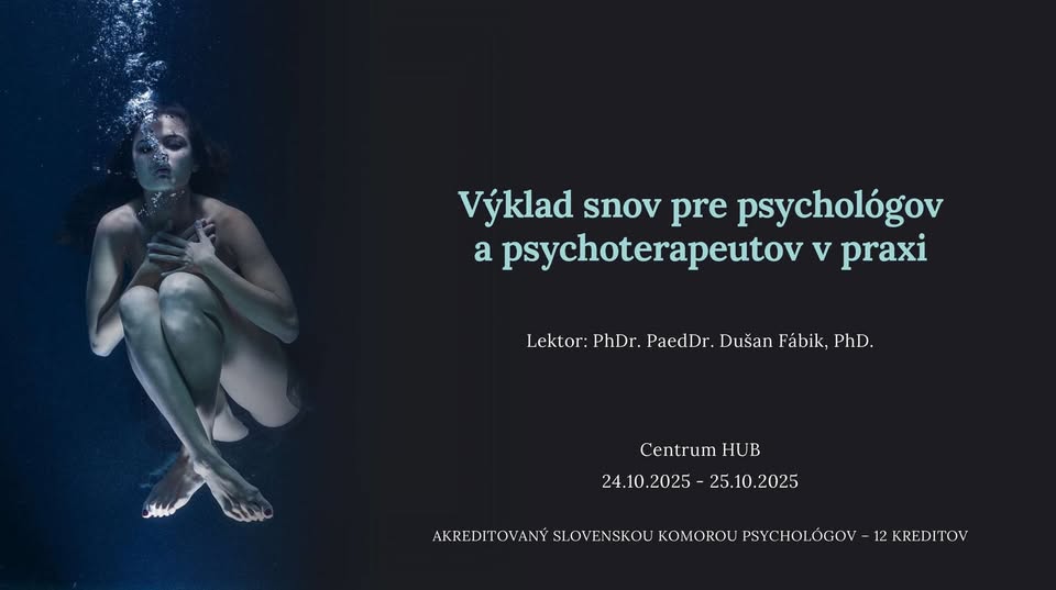 Výklad snov pre psychológov a psychoterapeutov v praxi