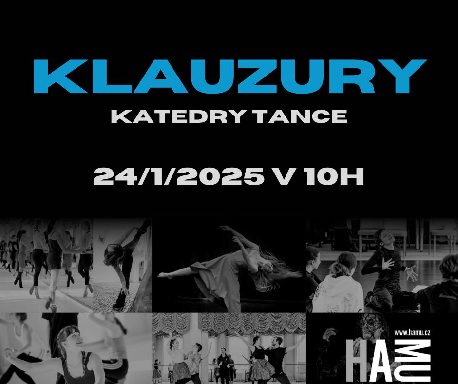 Klauzury Katedry tance HAMU