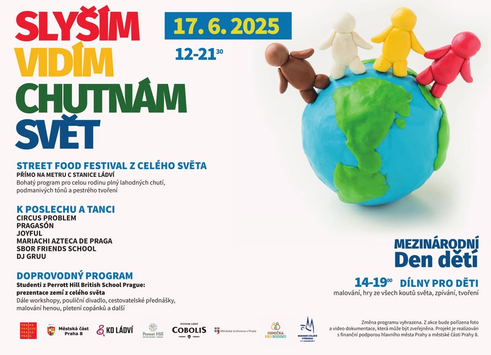 SLYŠÍM VIDÍM CHUTNÁM SVĚT - FOOD FESTIVAL NA LÁDVÍ