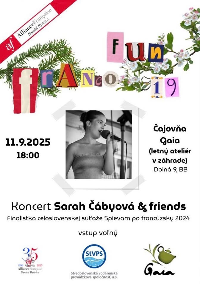 Koncert Sarah Čábyová and friends