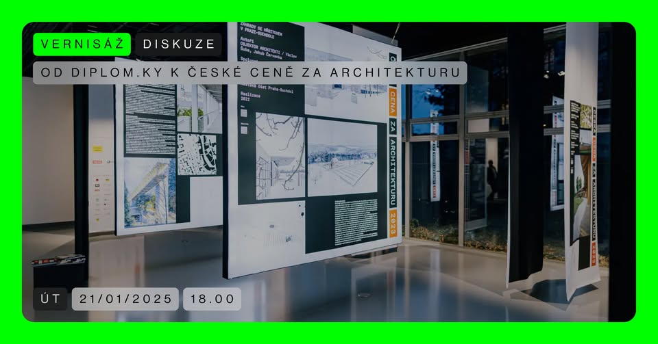 Od diplom.ky k České ceně za architekturu