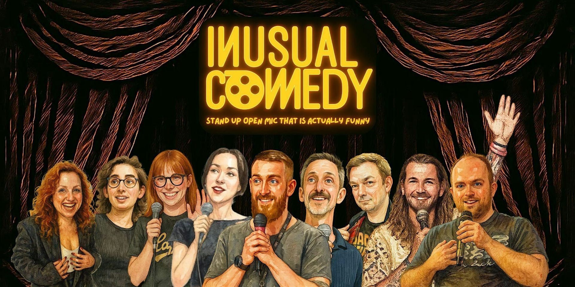 Inusual Comedy - English Stand Up Comedy Barcelona
