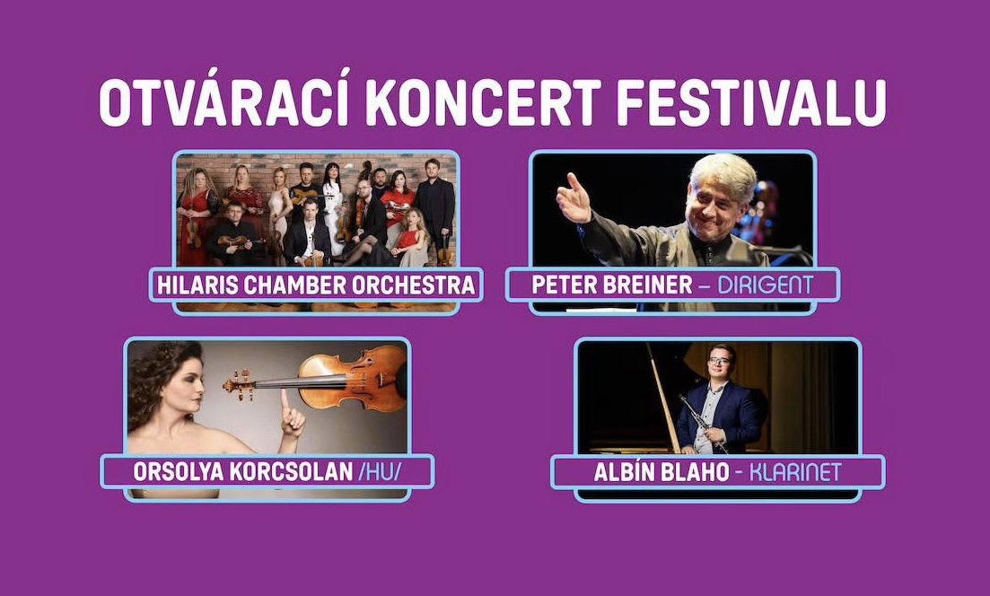 Otvárací koncert festivalu Shalom Chaverim - Hilaris a Peter Breiner