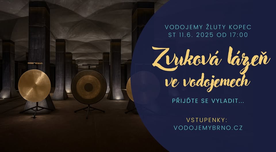 Zvuková lázeň ve vodojemech