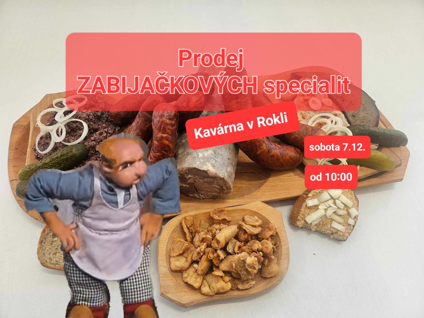 Prodej zabijačkových specialit
