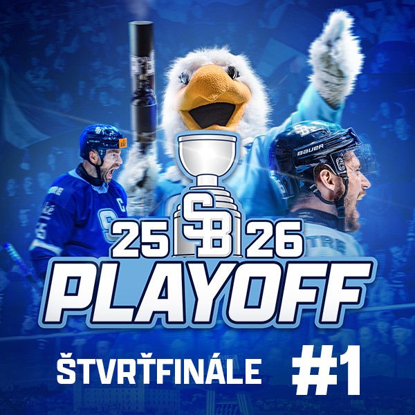 HC SLOVAN Bratislava - štvrťfinále playoff / zápas #1