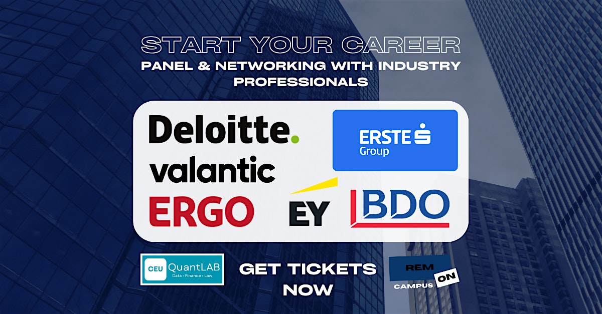 Starting Your Career: Panel and Networking with Industry Professionals