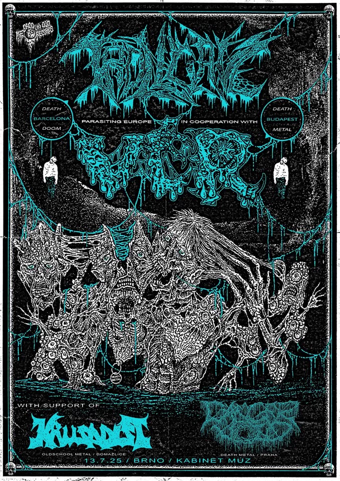 TROLLCAVE (ESP) + VÉR (HUN) + CANCER VOID + KRUSADIST | Kabinet MÚZ