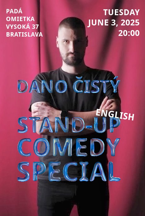 Dano Čistý English stand-up comedy special