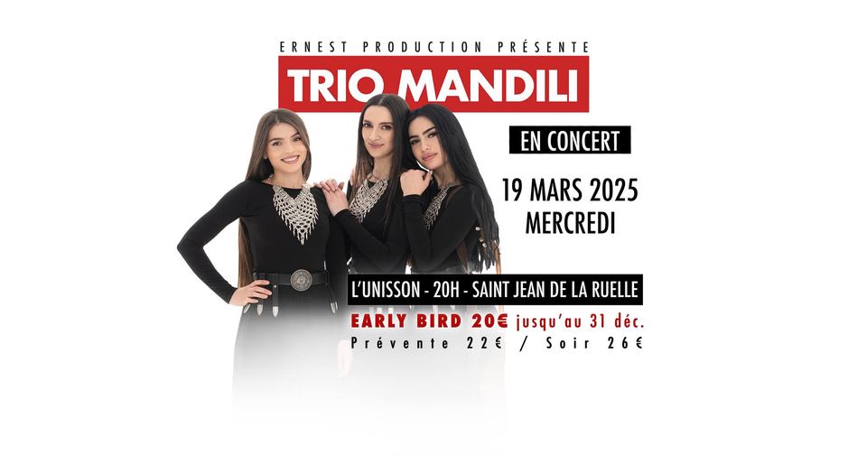 -TRIO MANDILI-SAINT JEAN DE LA RUELLE-L'UNISSON