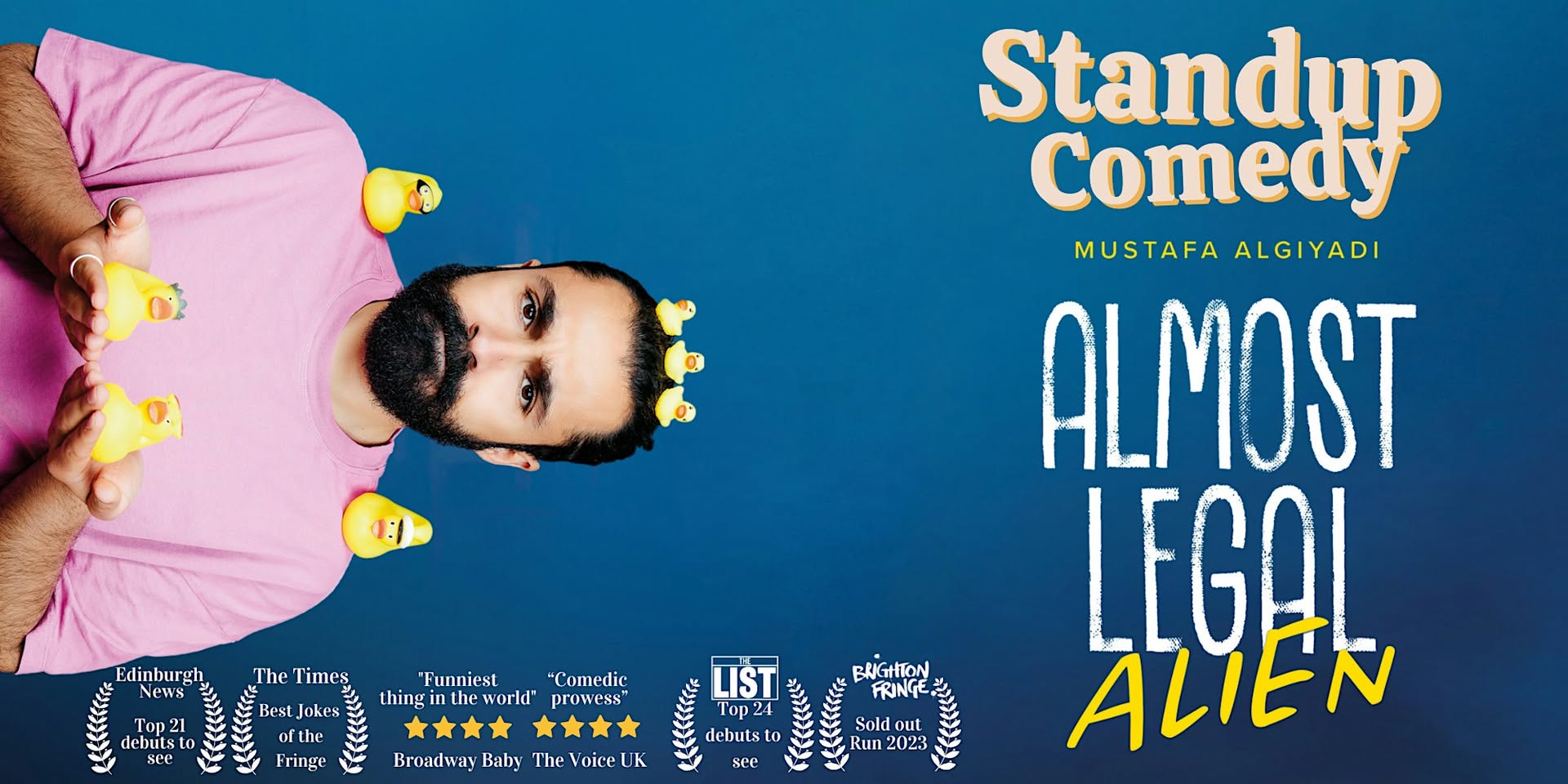 English Standup Comedy • Almost Legal Alien • Nicosia