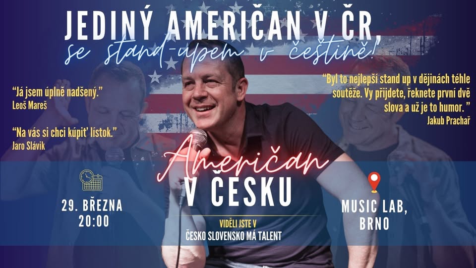 Brian Lennon: Američan v Česku