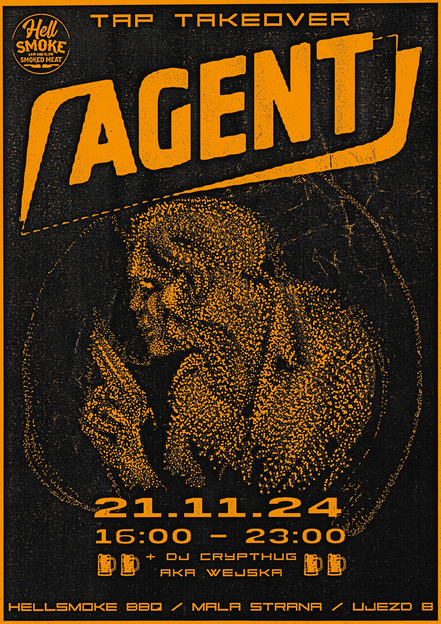 Minipivovar Agent — Tap Takeover w/ Hell Smoke BBQ