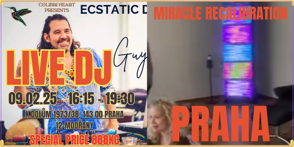 'TRANCE-n-DANCE' Ecstatic Dance Journey with Dj Colibri, Praha, with Energy Enhancement Machine