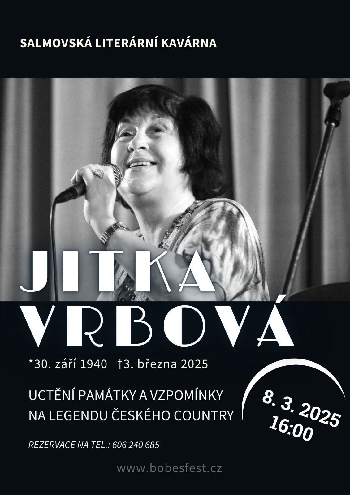 Jitka Vrbová - koncert pro uctění památky