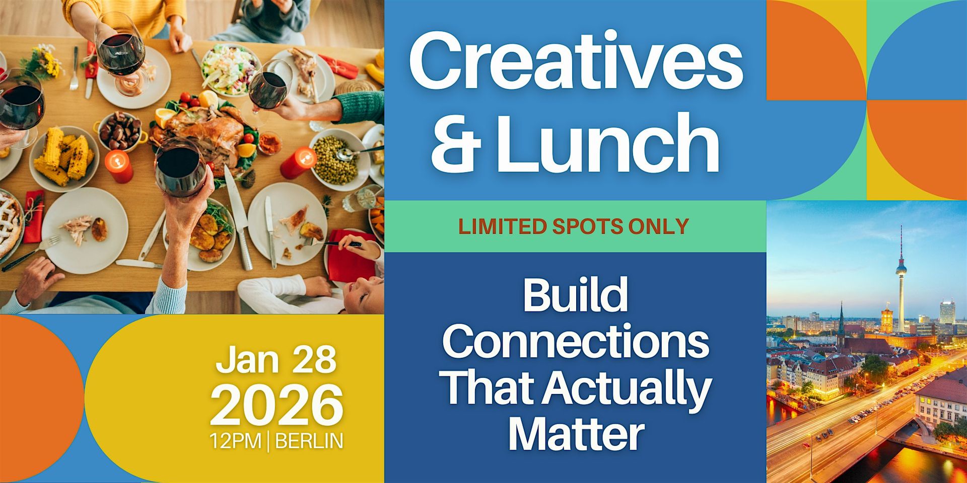 Creatives Lunch & Networking: Make Connections That Matter