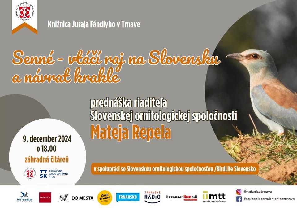 Senné - vtáčí raj na Slovensku a návrat krakle