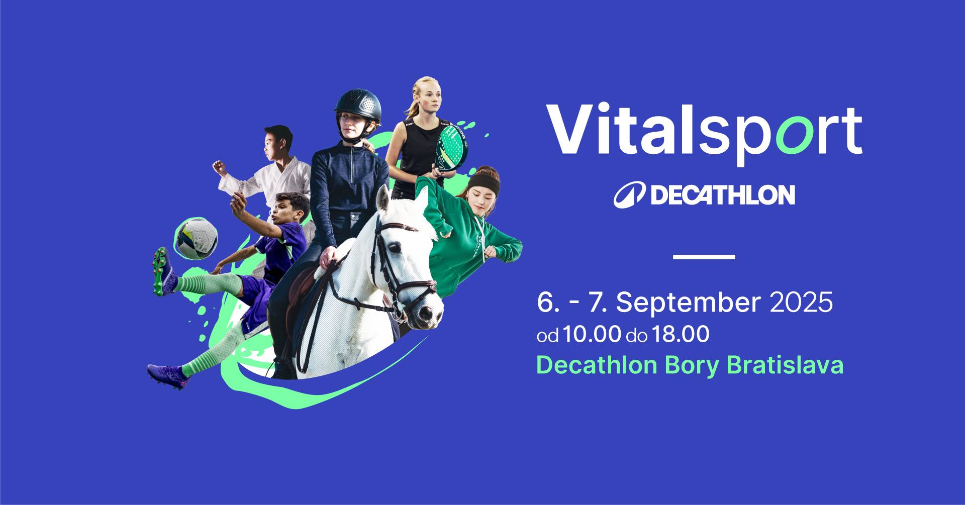 Športové podujatie VITALSPORT opäť prichádza do Decathlonu Bory!👦👧