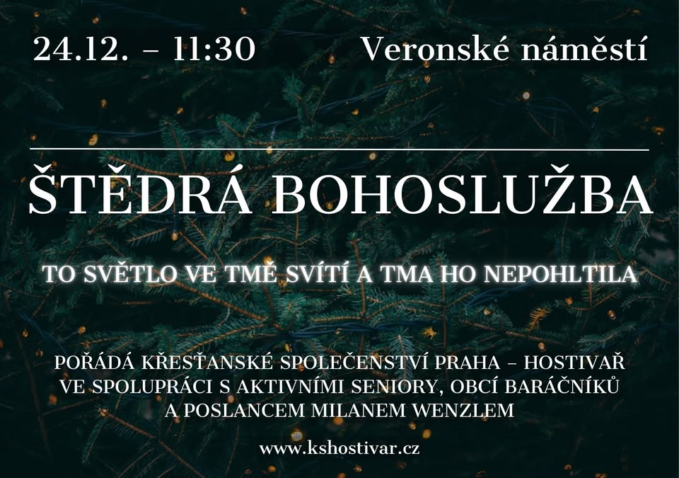 ŠTĚDRÁ BOHOSLUŽBA