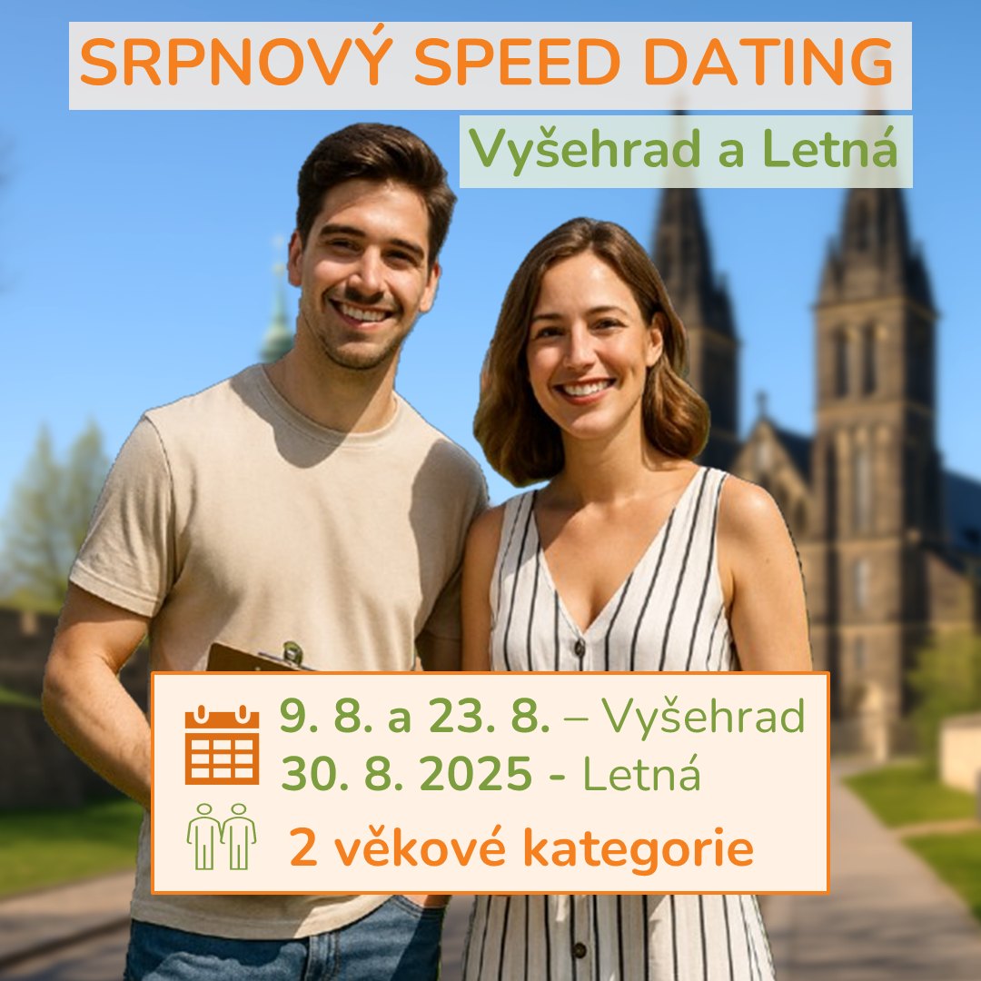 Srpnový speed dating Praha Vyšehrad