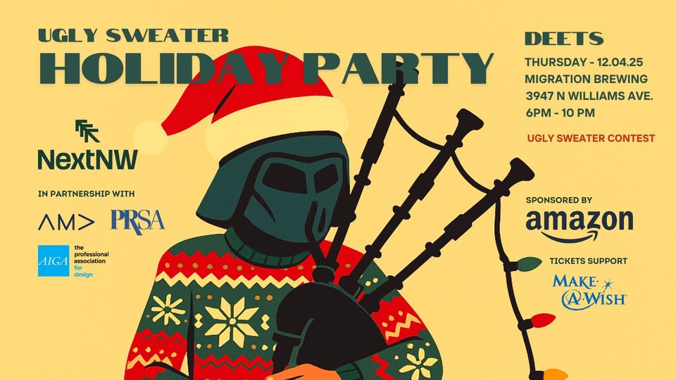 NextNW Ugly Sweater Christmas Party