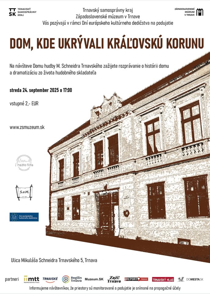 Dom, kde ukrývali kráľovskú korunu