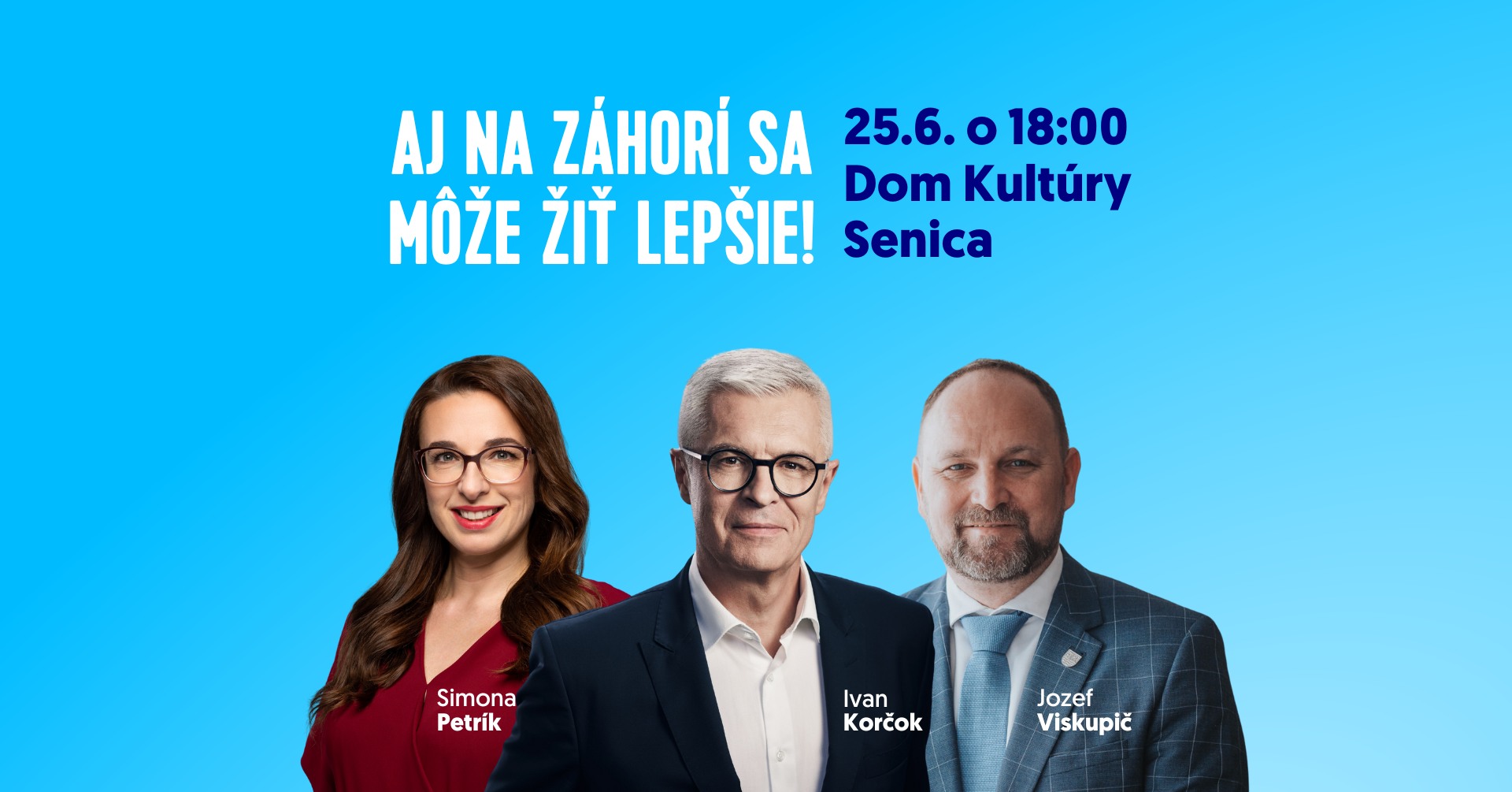 Aj na Záhorí sa môže žiť lepšie | Diskusia