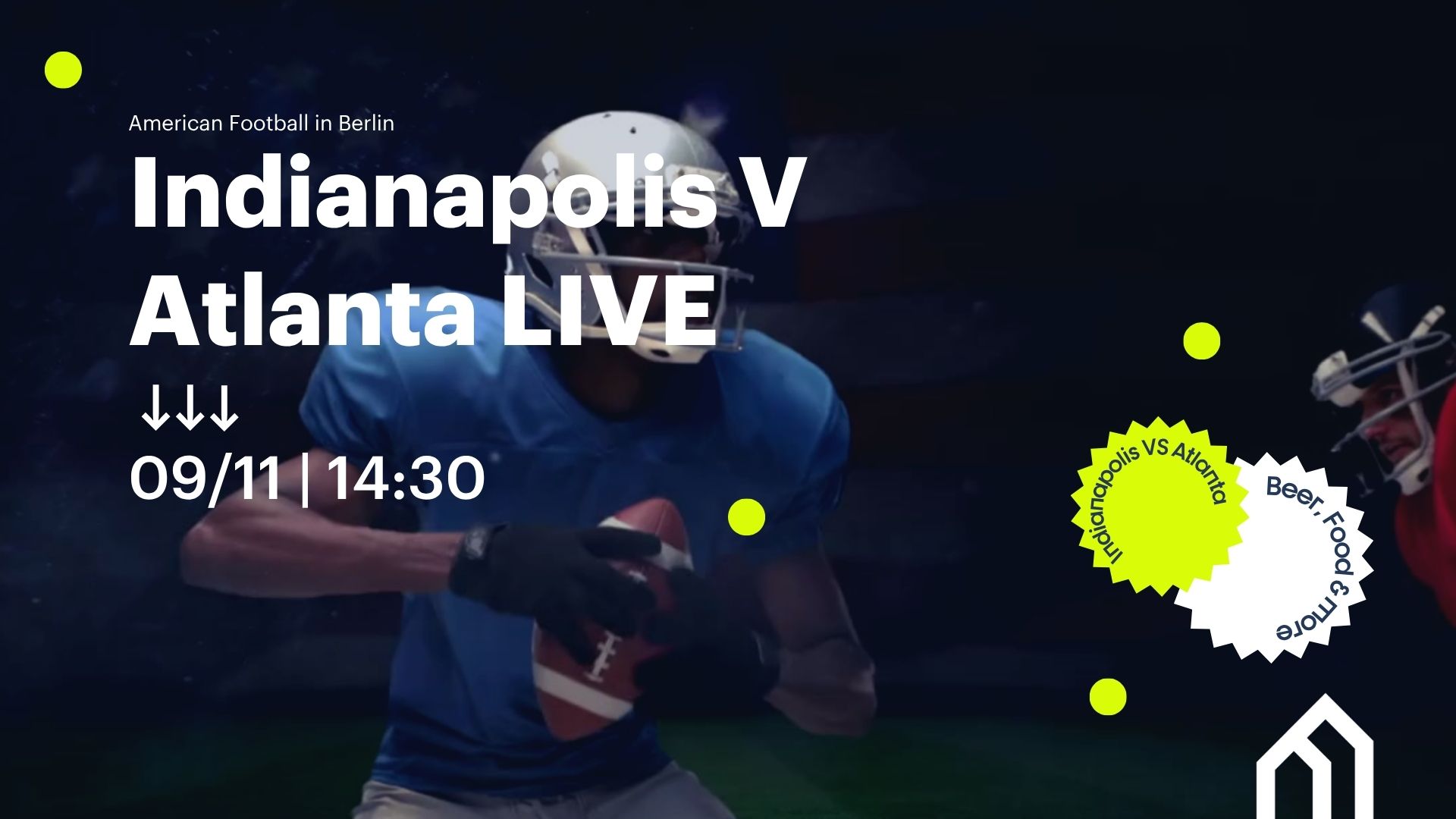 American Football in Berlin - Livestream