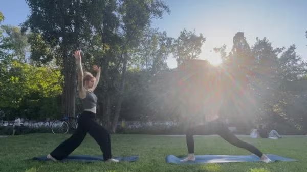 Afterwork Yoga at Mauerpark