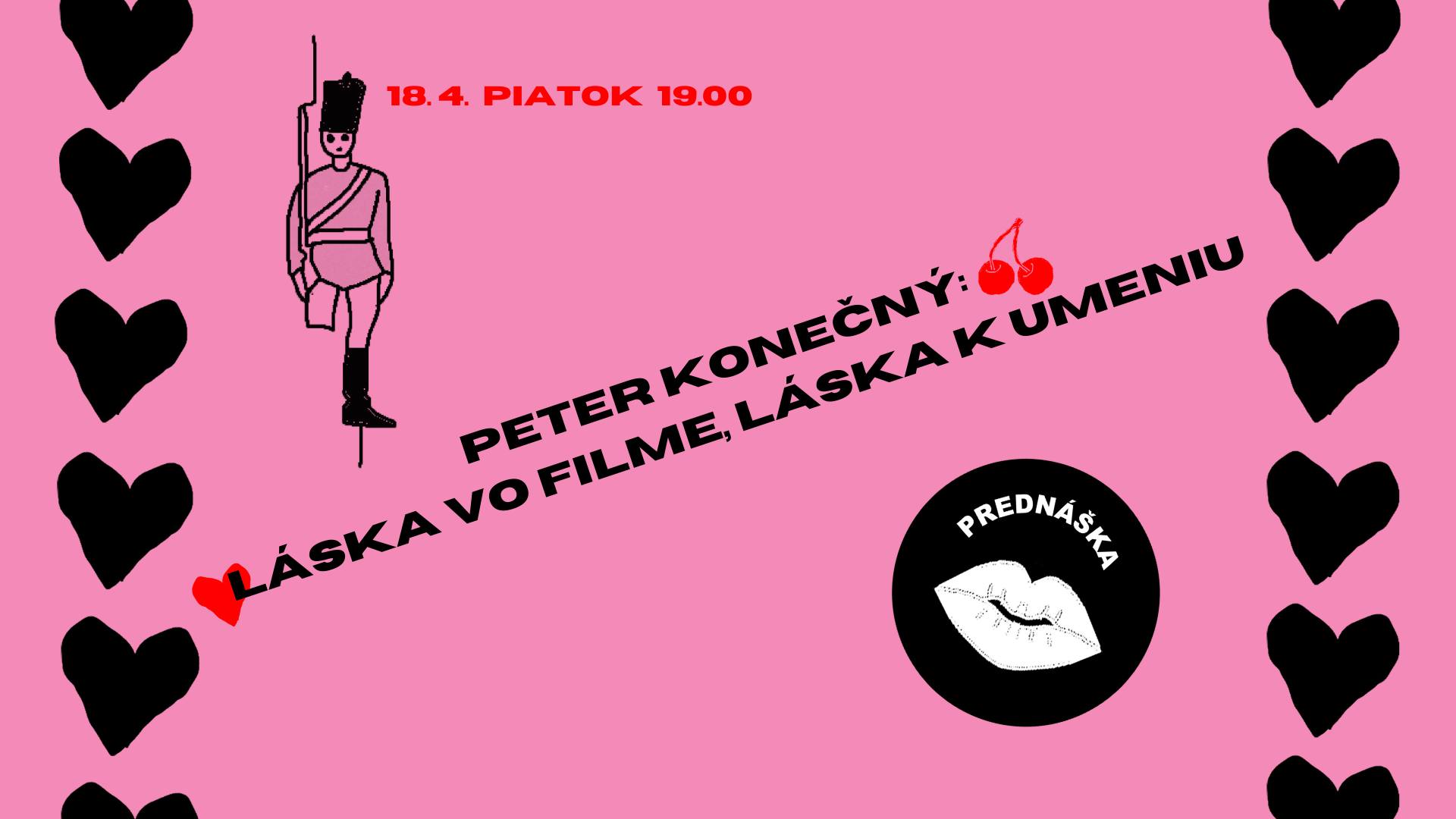 Peter Konečný: ♥️🎞️ Láska vo filme, láska k umeniu / prednáška