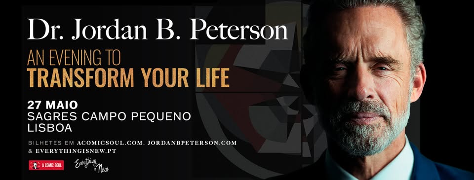 Dr. Jordan B. Peterson – An Evening to Transform Your Life | Lisbon
