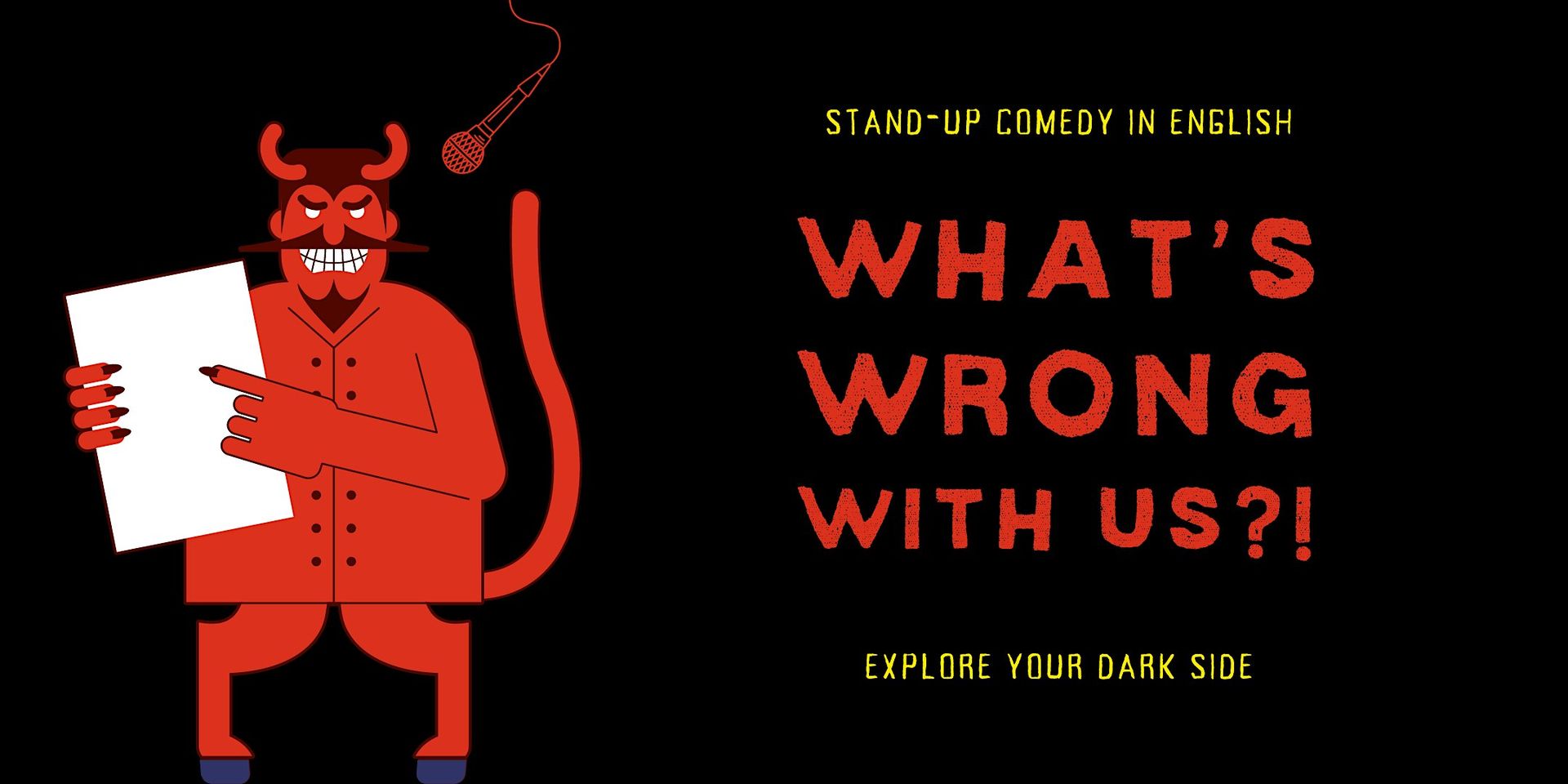 What’s Wrong With Us?! - Dark Standup Comedy in English (New Years Special)