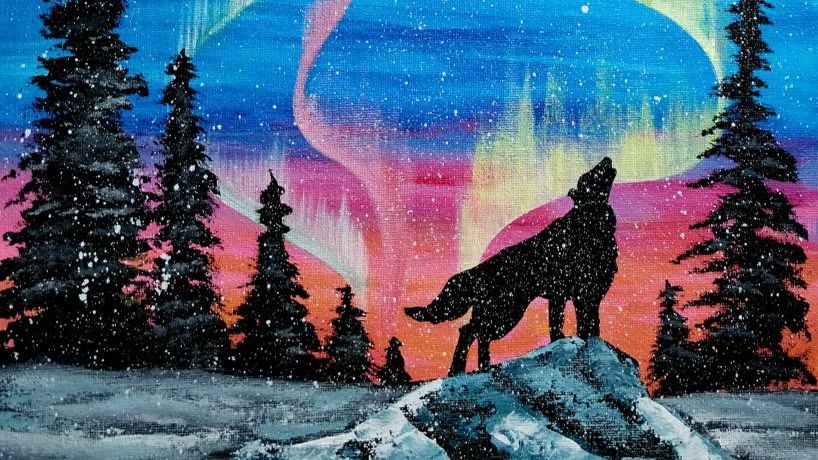 Northern Exposure Paint Party- Stencil included!!