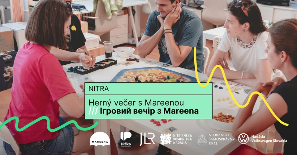 NITRA 🟢 Herný večer s Mareenou 🎲 Ігри вечір з Маріною