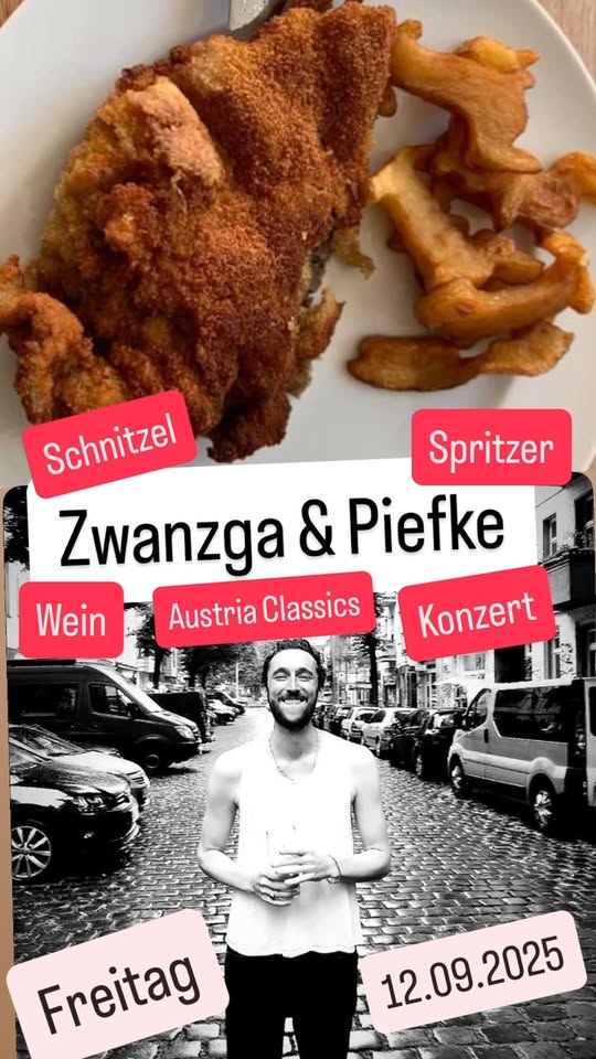 AustriaZnacht mit Zwanzga & Piefke. Musik & Schnitzel