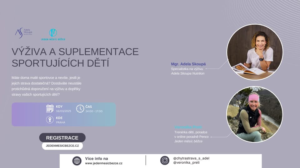 Výživa a suplementace sportujících dětí