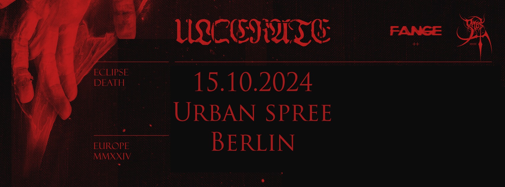 + Ulcerate + and more - Urban Spree Berlin