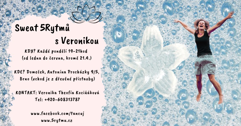 Sweat 5Rytmů s Veronikou