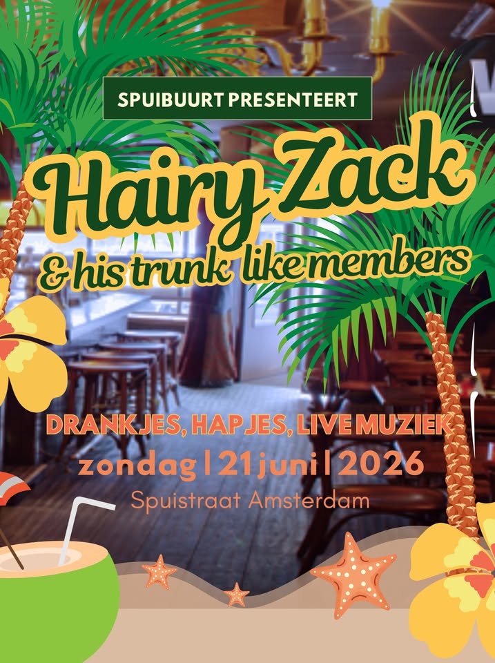 Hairy doet Spuibuurtfeest 2026