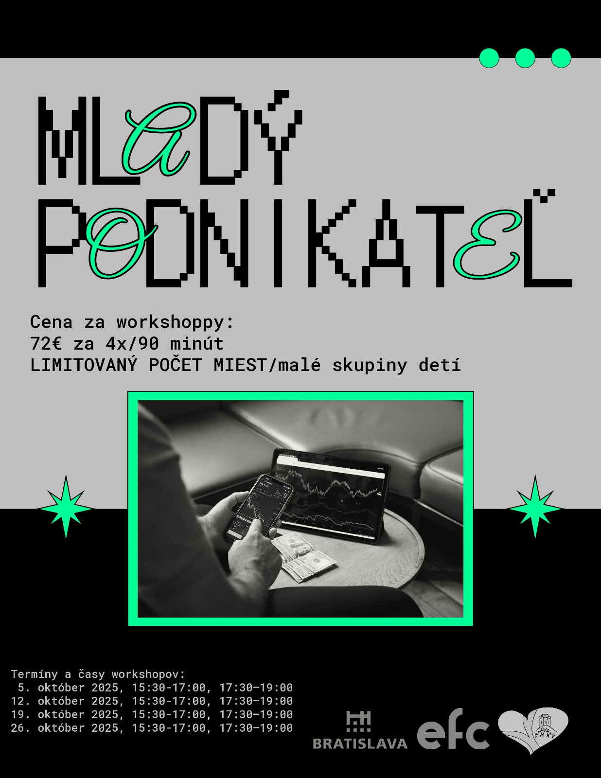 Workshop Mladý podnikateľ (mladšie deti)