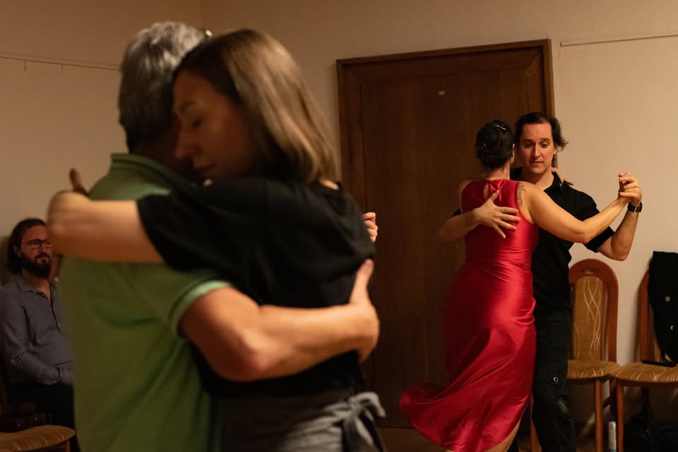 Milonga v Cafe Paměti národa