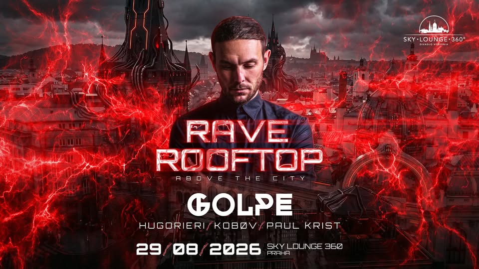 ROOFTOP RAVE w./ Golpe, Hugorieri, Kobøv, Paul Krist