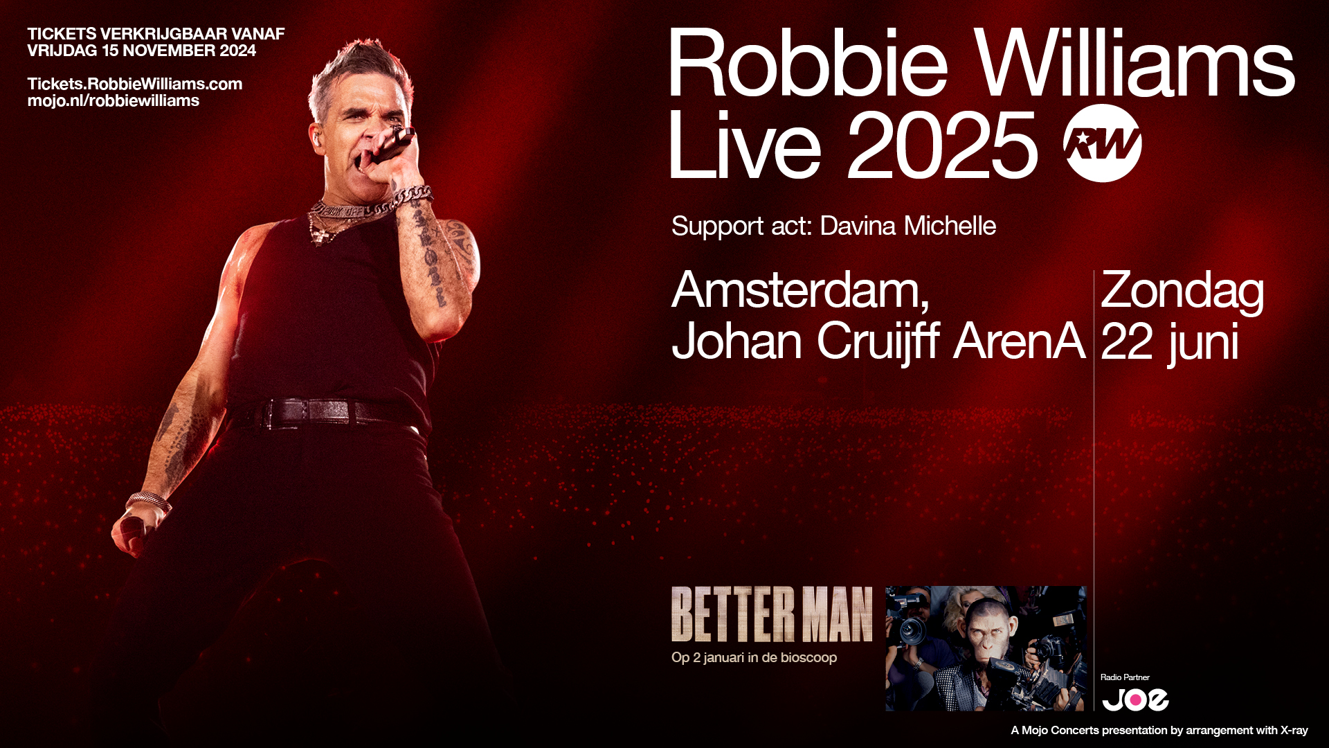 Robbie Williams - Live 2025 // Johan Cruijff ArenA, Amsterdam