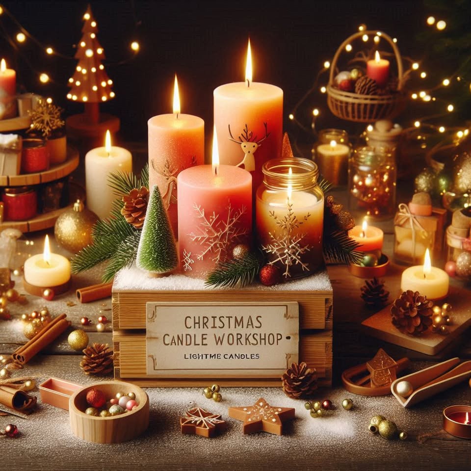 Christmas Candle Workshop with LightMeCandles