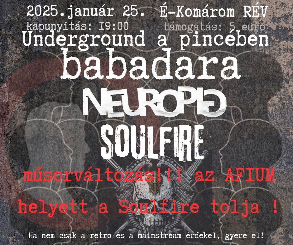 UNDERGROUND A PINCÉBEN