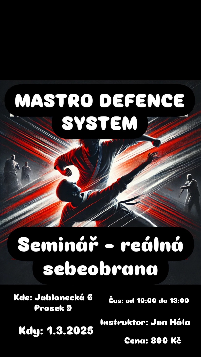 Seminář - reálná sebeobrana