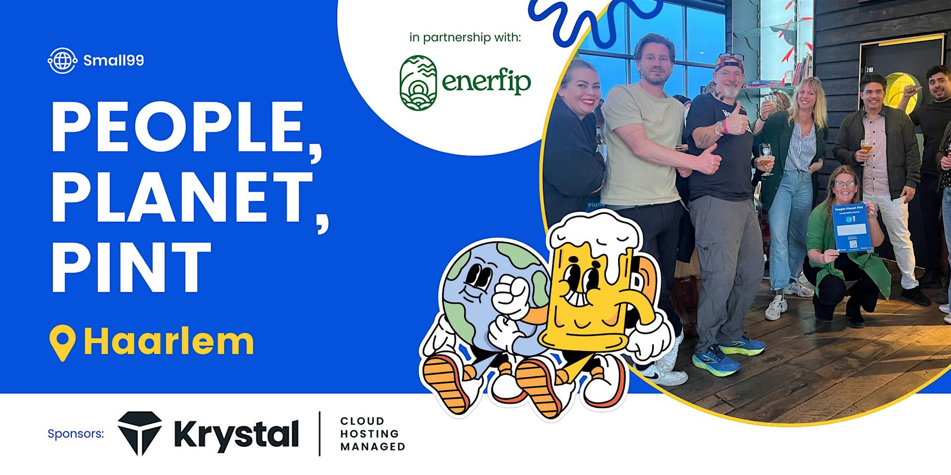 Haarlem - Small99's People, Planet, Pint™: Sustainability Meetup
